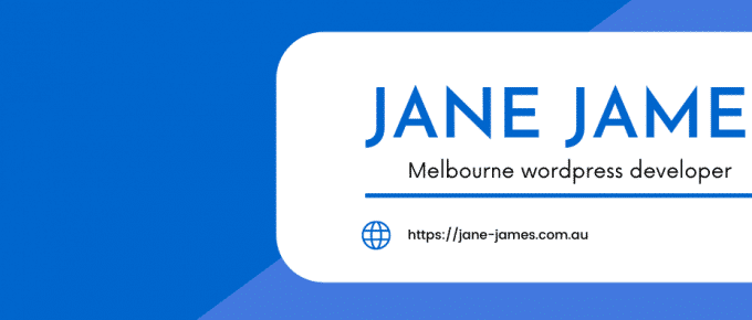 jane james melbourne wordpress developer